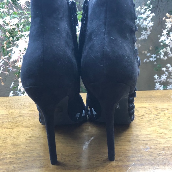 Nasty Gal "Get a Grip" Vegan Suede Stilettos - Picture 6 of 6